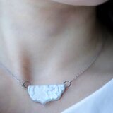 : : : 陶土の草花ネックレス : : : 1439