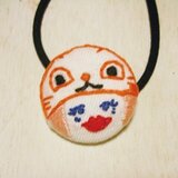 くるみボタンヘアゴム(小)