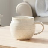 ろくろ くしまるマグ【美濃焼】