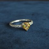 SV Mystic Topaz Heart Ring