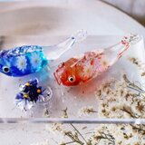 こどもの日＊ガラスの鯉のぼり（ガーベラ）ミニチュア端午の節句