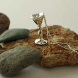 【Silver925】祝杯のゴブレット＜ネックレス＞