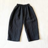 リネンキャンバス・ワイド＆テーパードパンツ