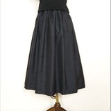 男大島紬リメイク＊タックスカート