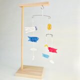 卓上ミニモビール・くるくる鯉のぼり（色が選べる♪）