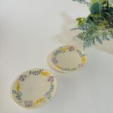 ミモザ少し高さのある小皿