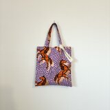 Tote bag　SS　-horse　purple-