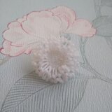 刺繍ブローチ　Frost