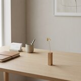 真鍮 モンステラ ミニ一輪オブジェ 木製花瓶付き