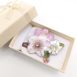 桜2025の七宝焼ブローチ【受注制作】