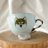 チコロット❤️すべて手描き❤️染付け❤️スープカップ❤️カフェオレボウル❤️お味噌汁お椀❤️柴犬❤️可愛い