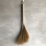 茅のホウキ 70cm 銅 階段 玄関 0310#03