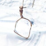 〜純粋で清らかなエネルギーを纏う〜アンダラクリスタルのペンダントトップ《コズミックアイス》