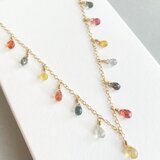 【14kgf/天然石】9月誕生石 サファイアの彩りネックレス | 真実を導くお守り