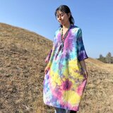 タイダイ ワンピース カラフル Hippies Dye最新作 HD25-57