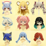 アニメ・ゲーム・オリキャラ向け｜1/12ドール用 着脱式ヘッド制作