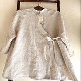 ヘンプラグランブラウス