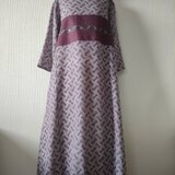 紗の着物×帯·ワンピース