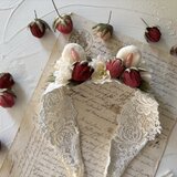 いちごとうさぎのお耳さんの花冠