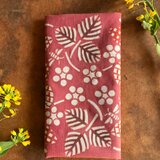 柿渋・草木染め手ぬぐい　イチゴ