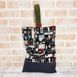 シューズケース　【和柄・忍者】