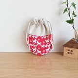 ラウンド型のミニ巾着（ドイツ・馬）