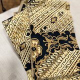 唯屋オリジナル　インドネシアバティック半幅帯