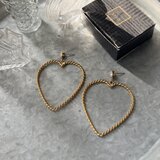 PA497-【 AVON 】エイボン・ヴィンテージピアス 1993 Deadstock "Casual Hoop"