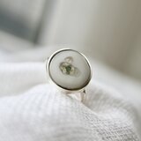 [古代からの可愛いお守りsolar quartz]ring