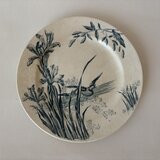 Jules Vieillard（ジュール・ヴィエイヤール）/SAMARITAINE フランスアンティークディナープレート