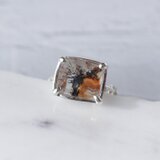 デンドリティッククォーツ チェーンring / Silver