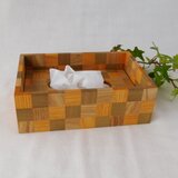 ポケットティッシュケース(ケヤキ×朴×ニレ神代)