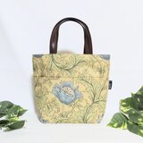 モリスのアネモネの花 お出掛けバック(大）