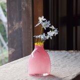 konoha花瓶すぼみくち～ピンク×イエロー～