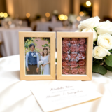 子育て感謝状 ローズボックス フォトフレーム 両親贈呈品 結婚式 プレゼント 写真入り 名入れ 花 感謝状 ギフト