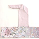 弓巻き　ピンク　辻が花　訪問着　