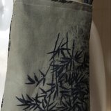 ８６８５　麻の着物で作ったスマホショルダー