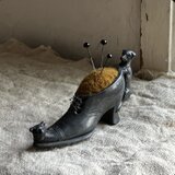 イギリス　ピューター　ピンクッション　アンティーク