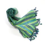 ケニアの綿織物 キコイ（ Kikoi ）ショール大判 ストール 羽織る