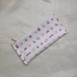 ぺたんこ長財布Slim／プチスイーツ+にゃんこ