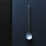 drop｜デザートスプーン (真鍮と洋白)