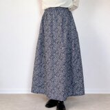 サイドプリーツギャザースカート