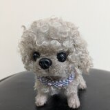 ぬいぐるみ☆トイプードル☆子犬☆グレージュ