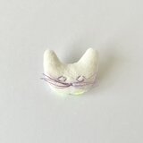 ほわネコ - ブローチ