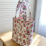 シンプルミニトートバッグ『薔薇の小路・小薔薇』