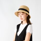 Plier プリエ 麻調ブレード・ショートクロッシェ 57.5cm [UK-H153-NA-M]