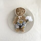 くまのぬいぐるみ　ステディベア　ドイツ生地