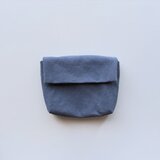 きちんとポーチ L  / bluegray