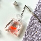 かんざし　金魚すくいの赤金魚　一本挿し　一本簪　涼しげ　揺れる　夏祭り　縁日　花火大会　和風　軽い