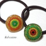 曼荼羅 ヘアゴム ～Ethnic～ *Artesano*